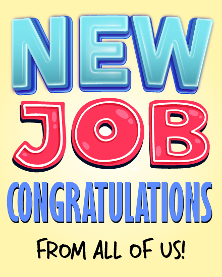 Wishing You Big Wins Together virtual New Job Promotion eCard