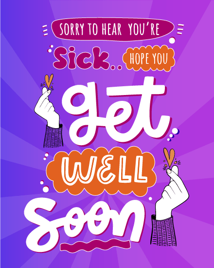 For Someone Feeling Under The Weather virtual Get Well Soon eCard