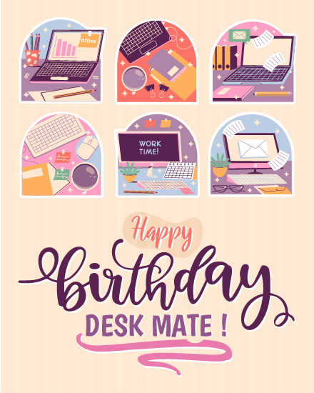 Party In Office virtual Coworker birthday eCard
