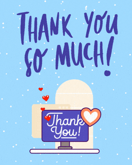 Digital Love Note virtual Thank You eCard